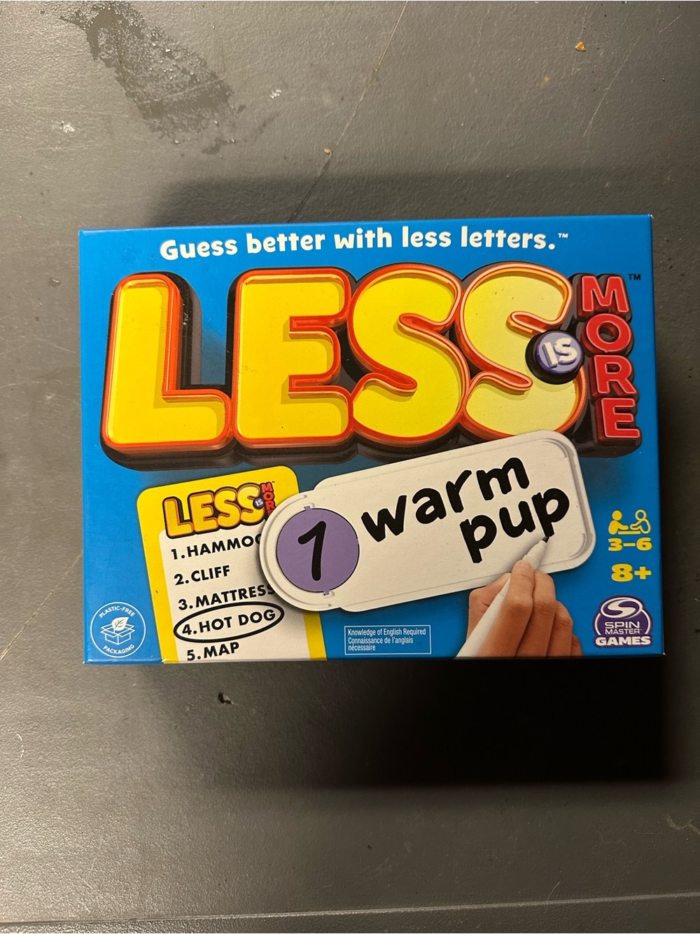 Less Is More Party Word Game - Blue by Spin Master Games